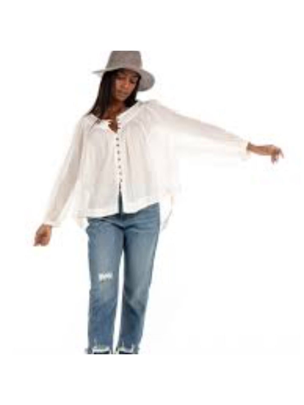 Free People Cool Meadow Peasant To